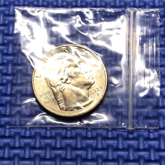 Rare U.S. In Cod We Trust Error Quarter Coin Collectible Jovita Idar 2023 P - Picture 4 of 4